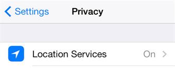 ios 7.1 location service