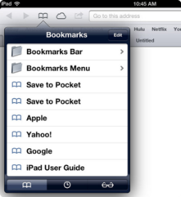 safari bookmarks