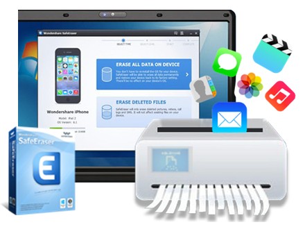 iOS Data Eraser for iPhone iPad iPod