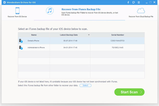 recovering from itunes backup mode